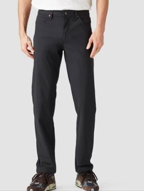 Levi's 511 Jeans Solid Black 36 Waist